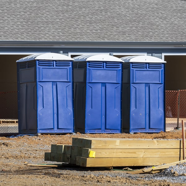 do you offer hand sanitizer dispensers inside the porta potties in Bee Nebraska